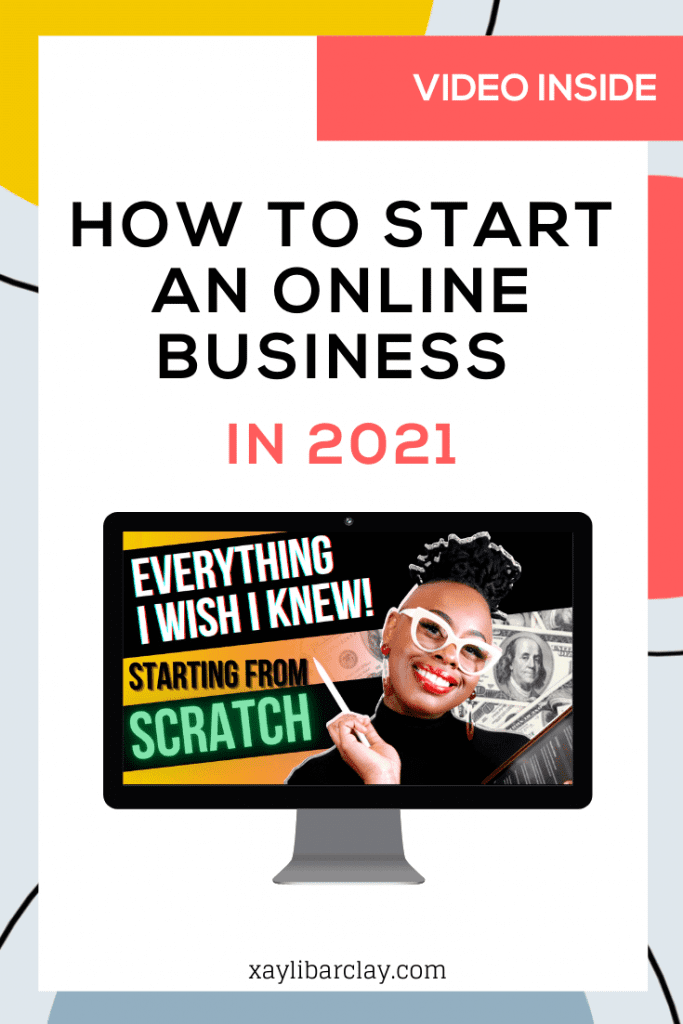 how to start an online business in 2021, xayli barclay, video content creator coach, camfidence, 
