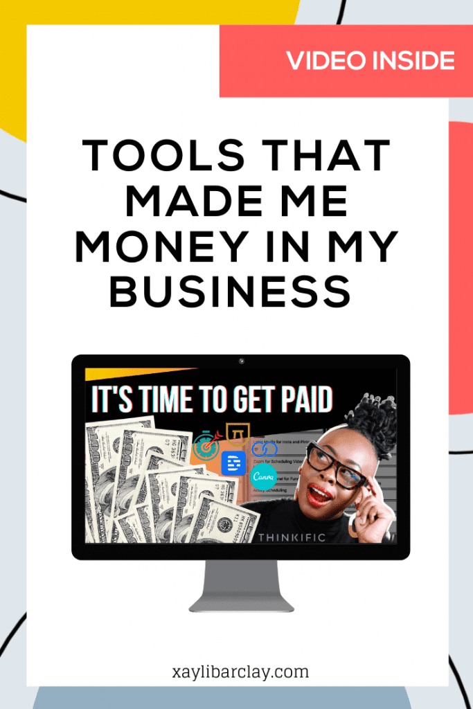 Tools that made me money in business